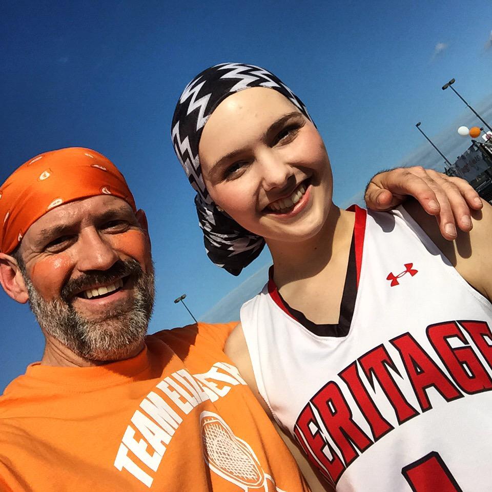 HHSLaxPride's tweet photo. What a great night. Raised $5,000 to help this girl fight cancer. #TeamElizabeth http://t.co/VppoiwM81S