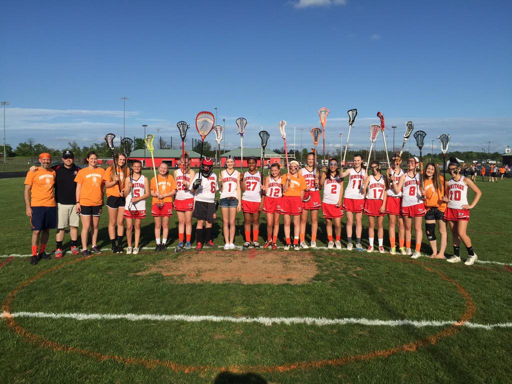 HHSLaxPride's tweet photo. I know a lot more about what it means to be a team after tonight. I feel nothing but pride for the Pride. http://t.co/ferksH0oyi