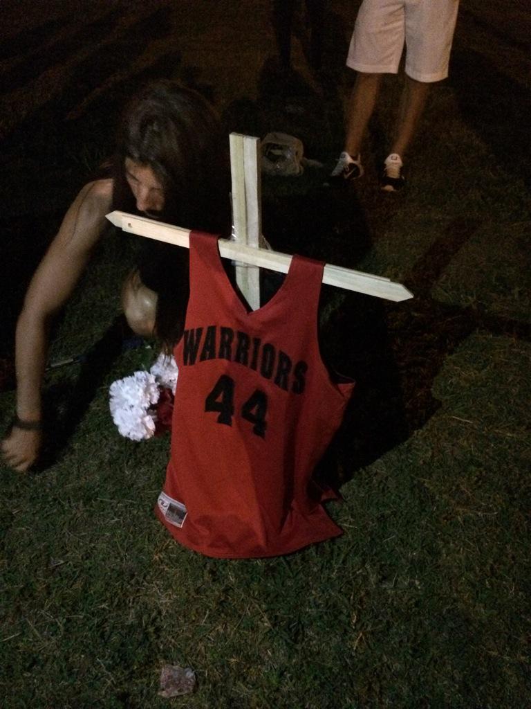 CHS_Warriors's tweet photo. COURTNEY REECE: we have been CHANGED FOR THE BETTER because we LOVED YOU! Once a WARRIOR COURTNEY, ALWAYS A WARRIOR! http://t.co/bYYuTabjNE