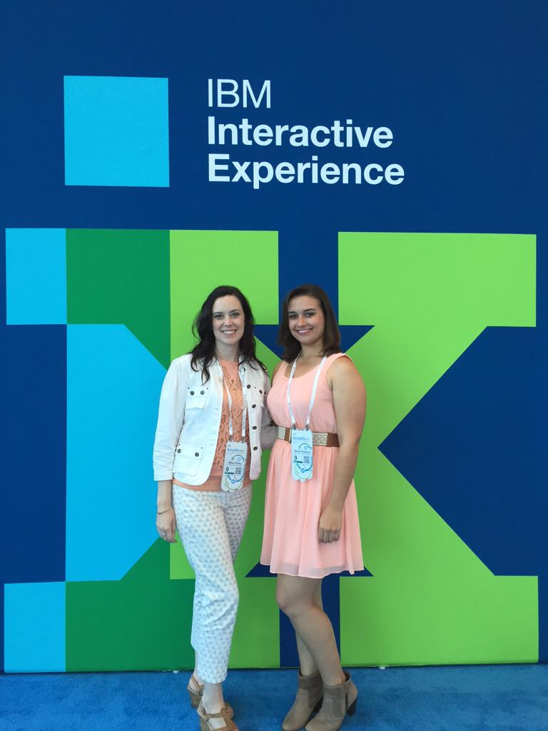 Learning about @ibminteractive at #IBMAmplify #ibmix