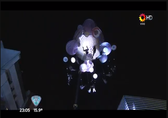 YoAmoAlTrece's tweet photo. Ahora!! @DuchampPilotArg en la #AperturaShowmatch2015 de @cuervotinelli !! http://t.co/Tn4pDuiIx4