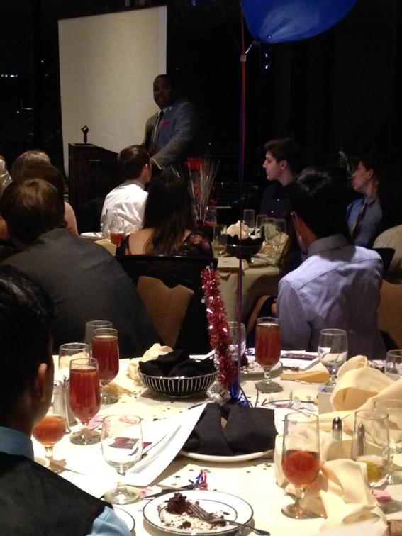 Coach Harden. JJ Pearce track coach