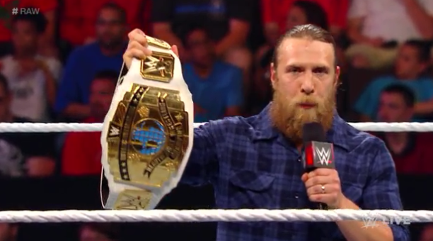 WWE's tweet photo. #ThankYouDaniel!
#RAW @WWEDanielBryan http://t.co/IuswByE6fm
