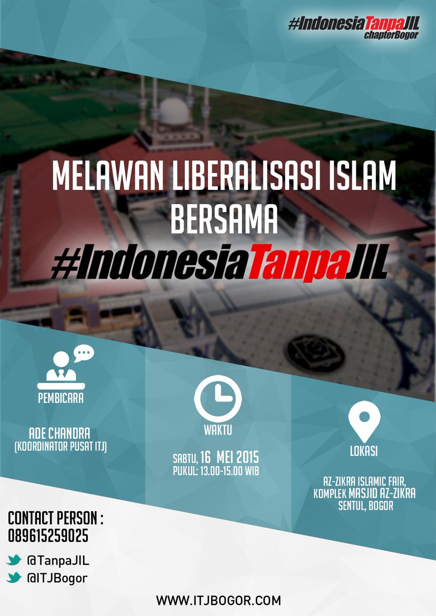 ITJBogor's tweet photo. Assalamualaikum kakak2 @ITJDepok @ITJBekasi @ITJTangerang @ITJJakarta_ @ITJCikarang dtng ya ke @majelisAzZikra ----> http://t.co/JJhCHxChmt