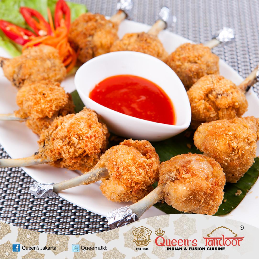 Invite your friends to finish up this Boxing Chicken at Queen's Tandoor today!