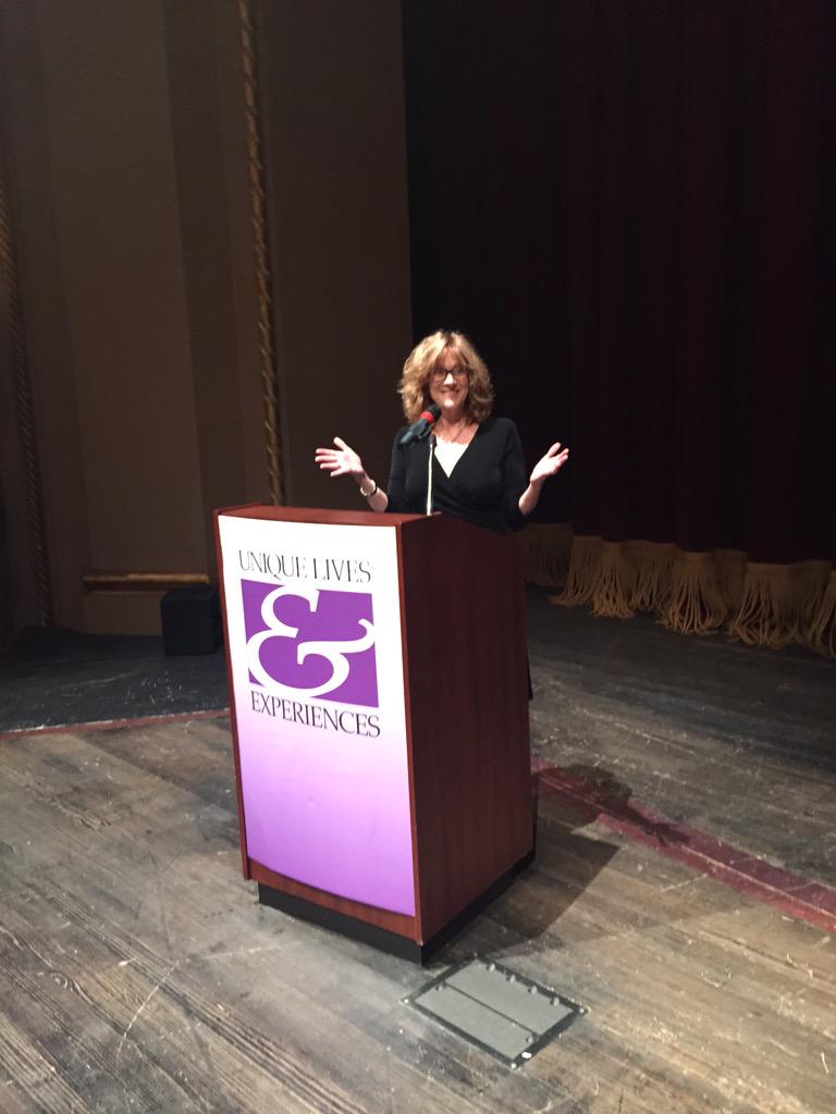 profeff's tweet photo. Here at Unique Lives San Jose with Carol Leifer. http://t.co/dRinP0kpEx