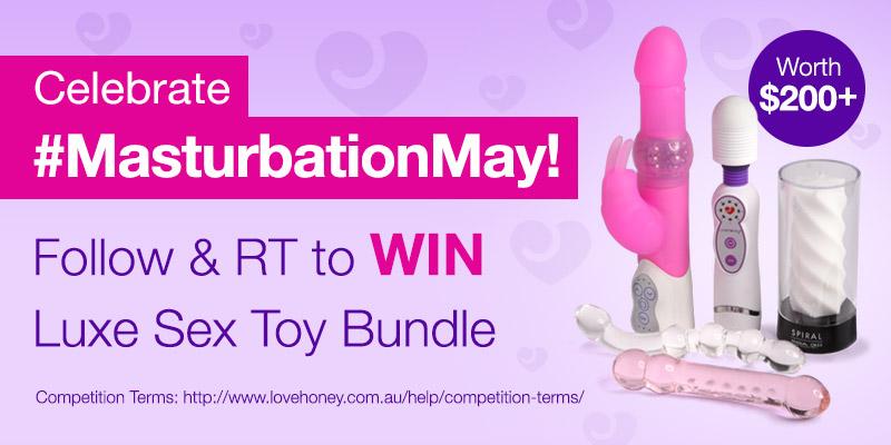 Lovehoney_au's tweet photo. It's #MasturbationMay, and we want to celebrate with you! Follow and RT by the end of the month to win this bundle: http://t.co/HFl4VpcFwT