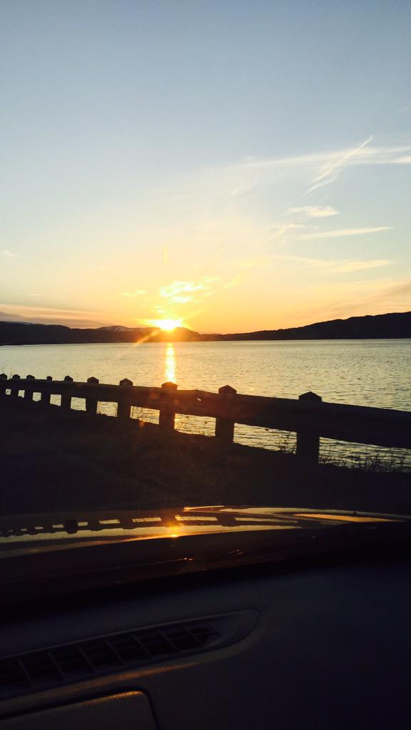 ParleeTyler's tweet image. That sunset though