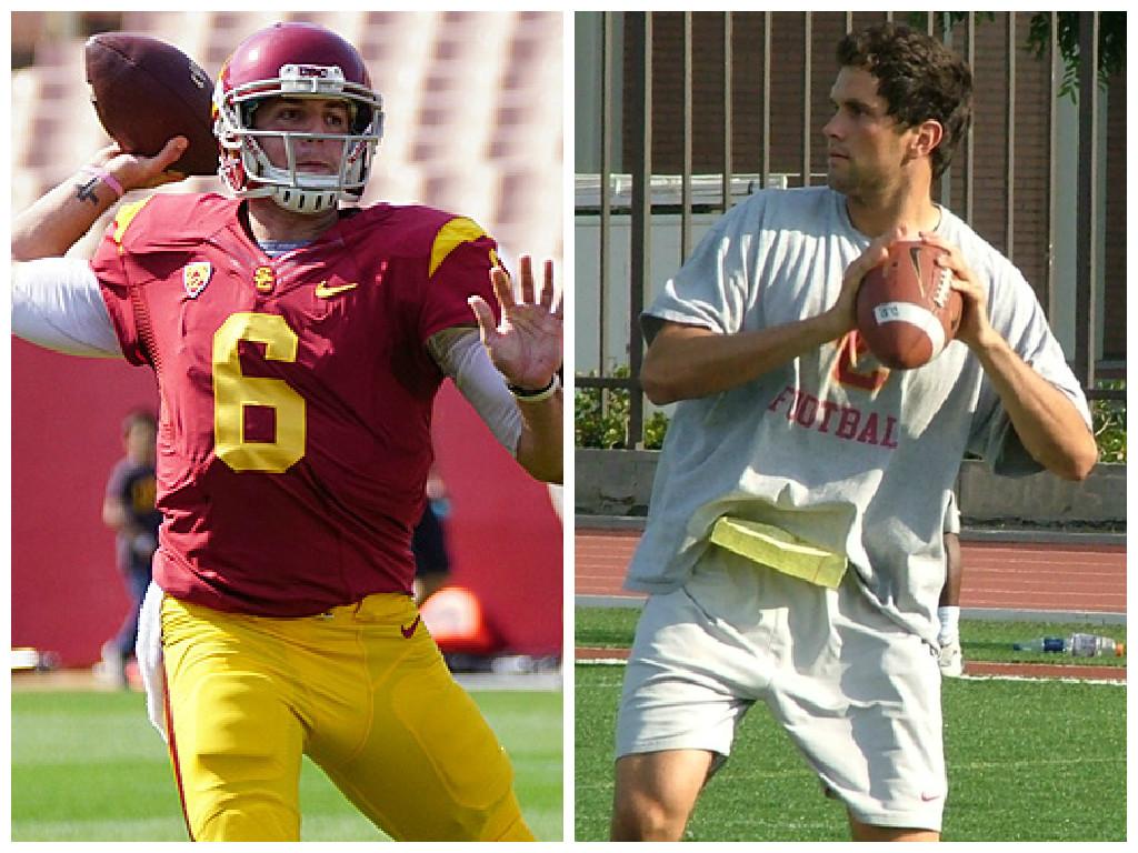 Two QBs, one birthday! Happy Birthday Matt Leinart & Cody Kessler! 