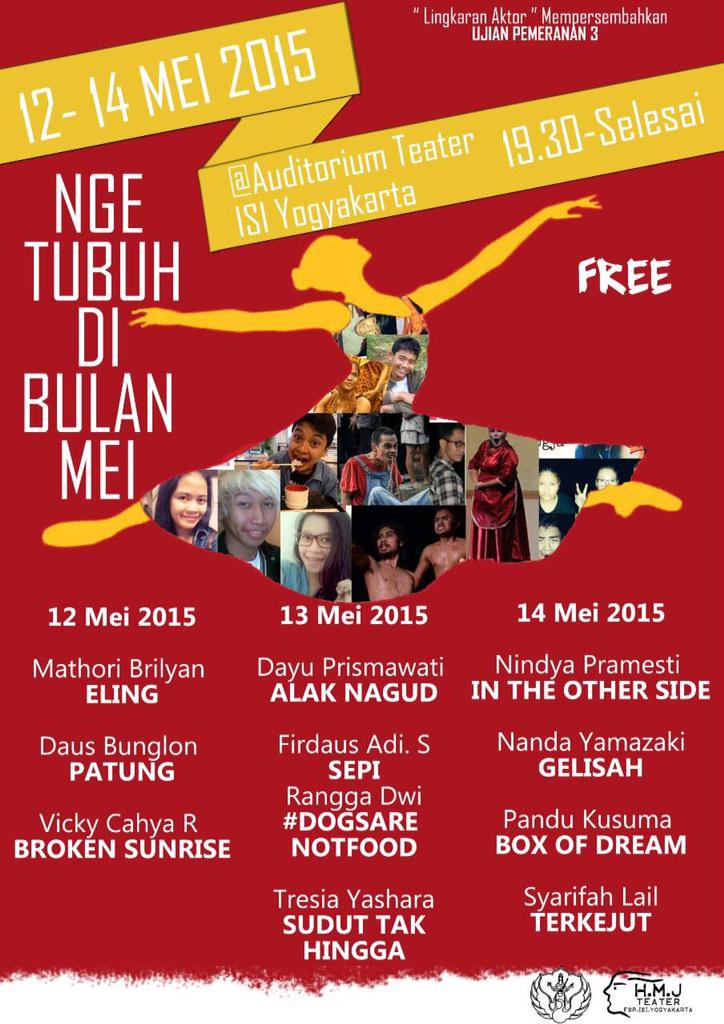 dan ujian body talk nya sampe hari kamis