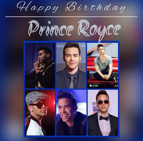 Happy Birthday Prince Royce!!! Omg I love you so much <3 
