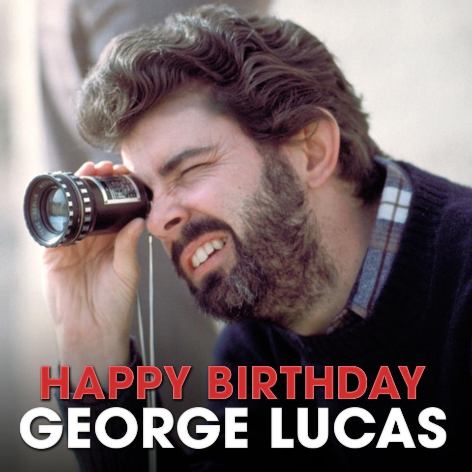 Join us in wishing a very Happy Birthday to The Maker himself, George Lucas. 