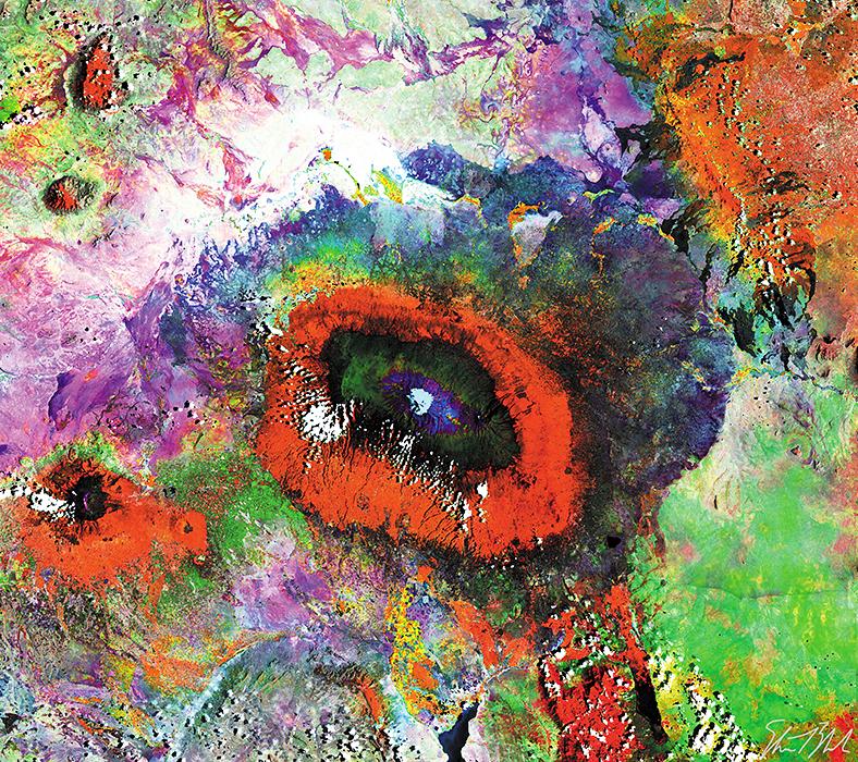 AbstractPlanet's tweet photo. @angieeverhart Satellite image art featuring Mt. #Kilimanjaro and Mt. Kenya http://t.co/f2A5xDOEwL #AbstractPlanet http://t.co/zIbZM37B2c