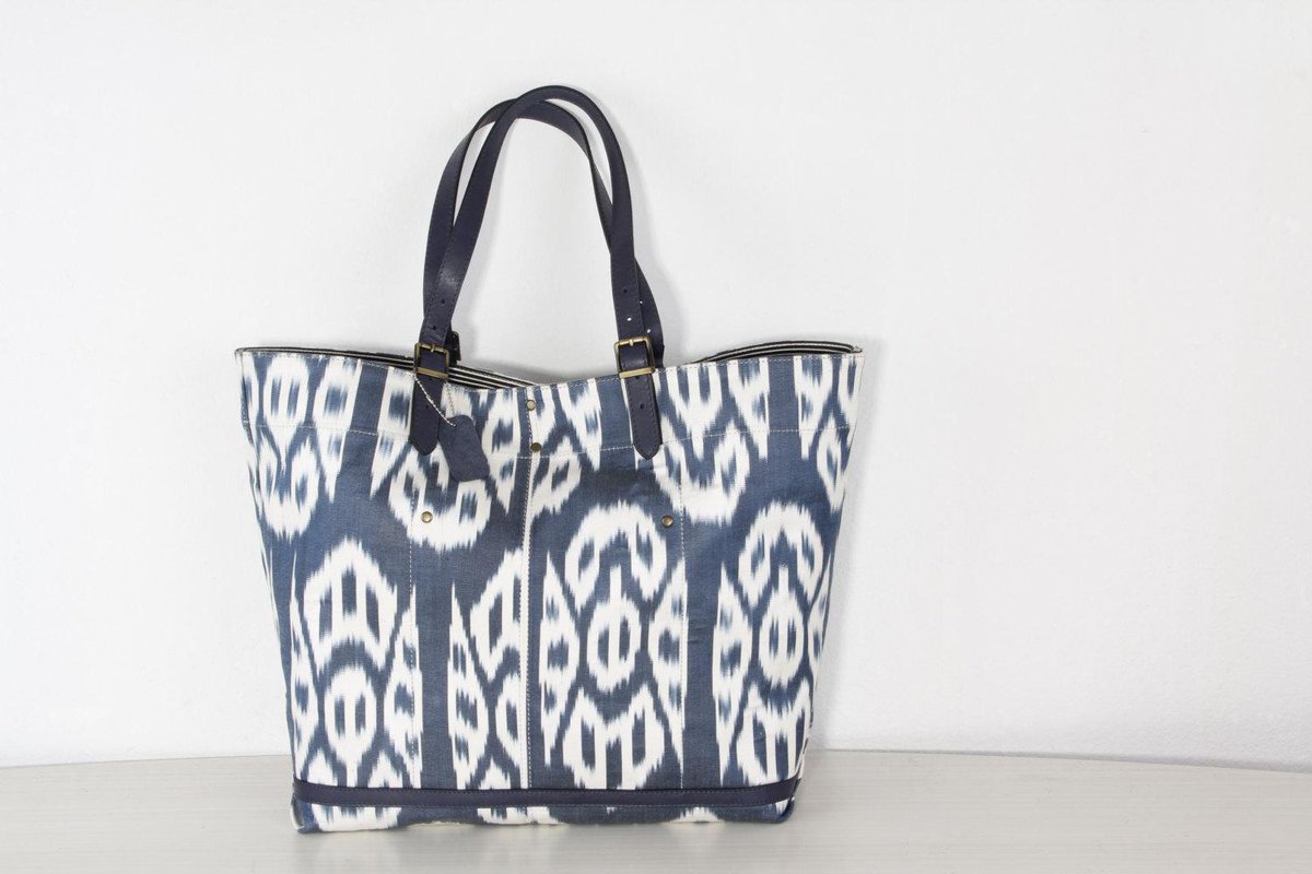 Ikatbag Hashtag On Twitter And Fine Leather Https Www Etsy Listing 209991360 Size Ikat Bag Handmade From Navy Utm Source Etsyfu Medium Api Campaign