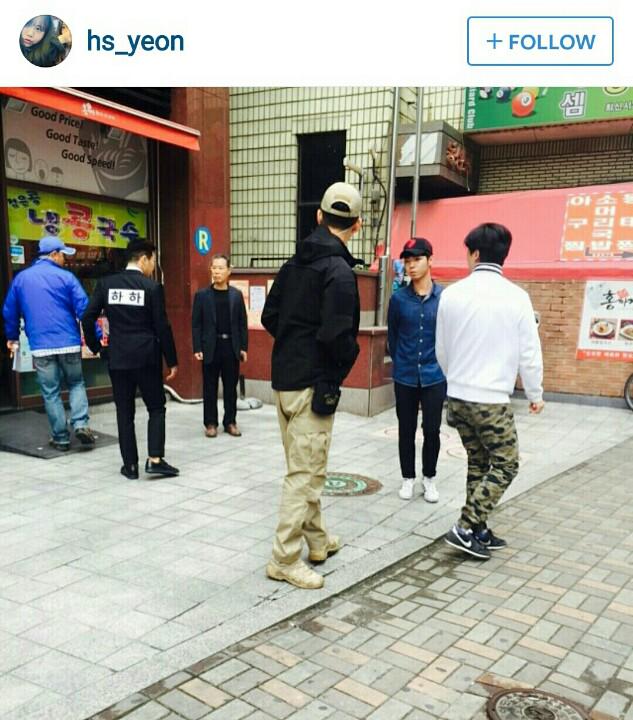 [PIC] 150512 Running Man filming (cr. Hs_yeon)