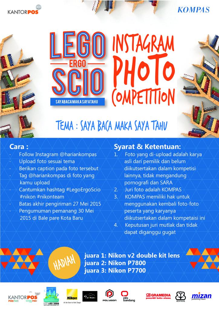 <a href="/LevitasiHoreBDG/">LevitasiHore Bandung</a> Yuk ikutan Instagram Photo Competition |Tema:"Saya Baca Maka Saya Tahu" , bantu RT ya  .Trmksh :)