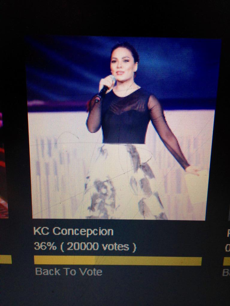 KCDanFan's tweet photo. Whoever been votin w/me for our @kc_concepcion , happy 20K😄. Keep voting http://t.co/XNUaQpQM1W http://t.co/y0Ou421SB4