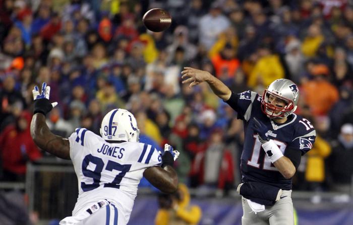 Brady’s first opponents post-suspension? The Colts trib.al/Xl10kwC