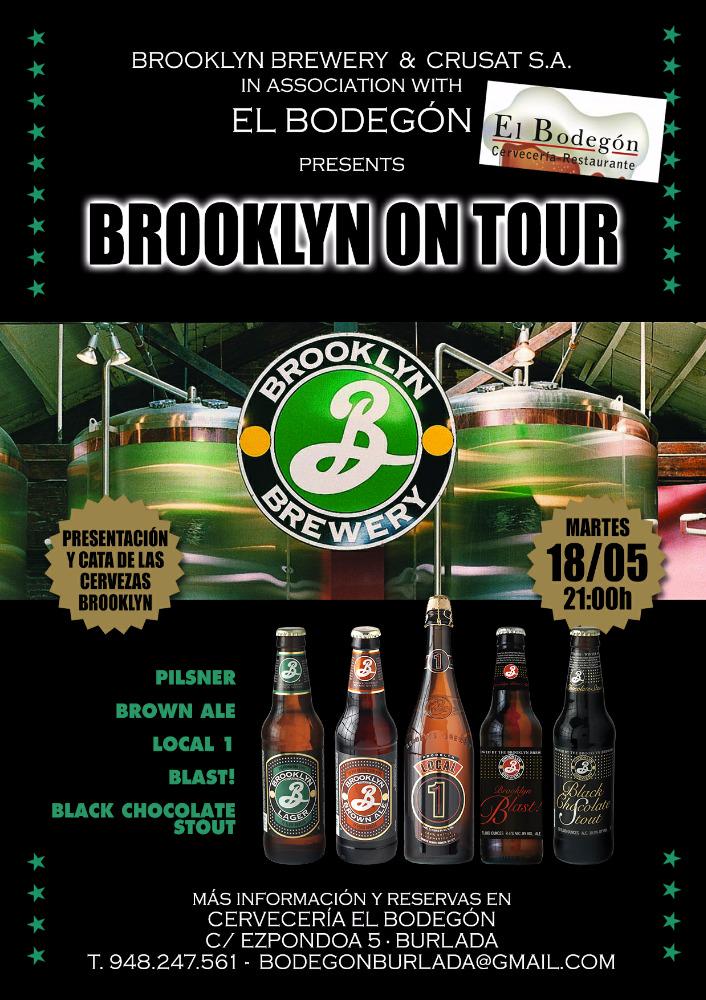 bodegonburlada's tweet photo. ¡Lunes 18 mayo cata de Brooklyn con maridaje en @bodegonburlada. ¡Para empezar bien la semana! @localbier #burlada http://t.co/n8PS3bZmgh