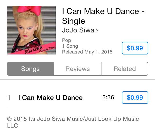 LovelyNatKalei's tweet photo. So proud of my girl @itsjojosiwa !!!!! Her first single I Can Make U Dance is out on iTunes!! #ICMUD 💗 http://t.co/NgbS5g7V9z