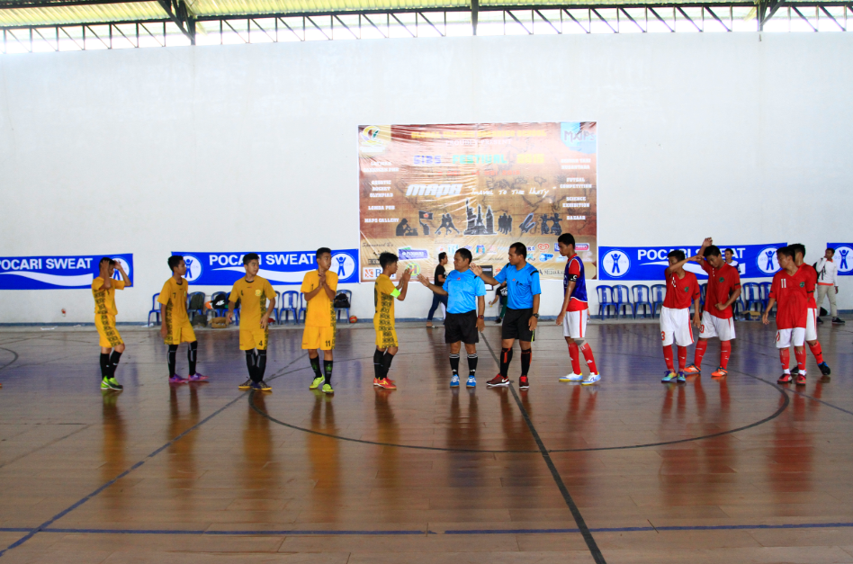 Final Futsal SMP, antara SMPN 9 Banjarmasin melawan SMPN 7 Banjarmasin. Berakhir dengan skor 11-4. SMPN 9 Win!