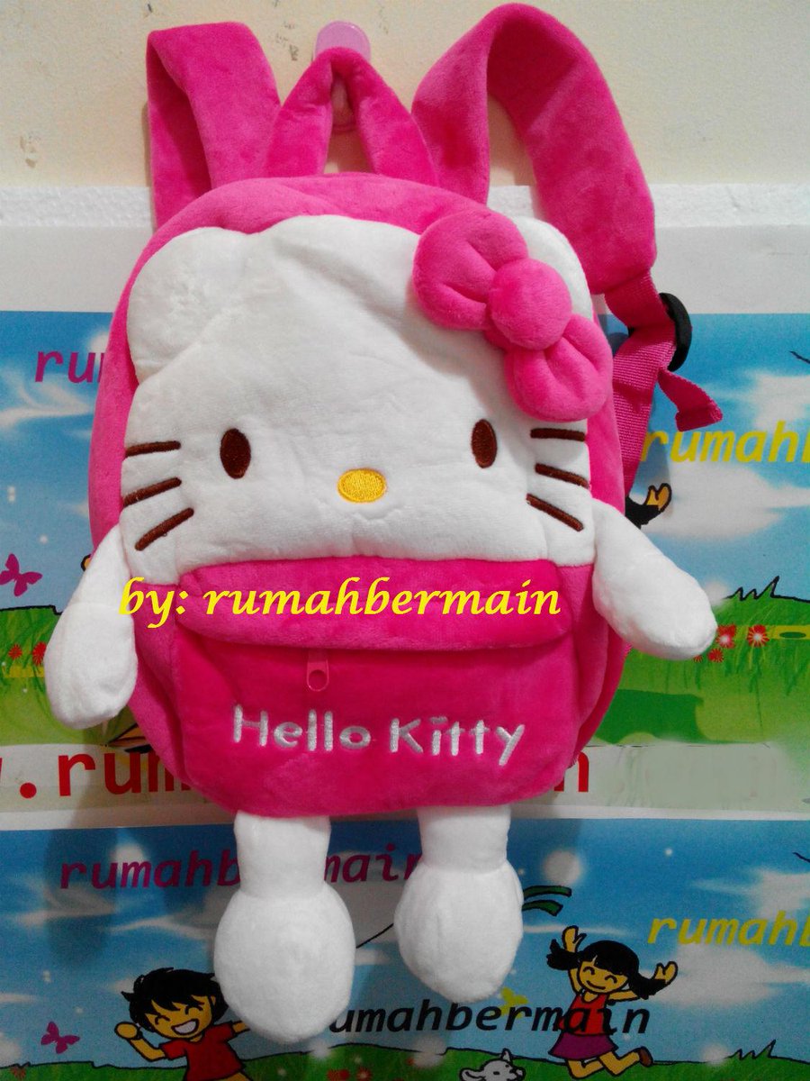 rumah_bermain's tweet image. Ransel Hello Kitty rumahbermain.com/product.php?ca… CP:085218001978(wa/line) @rumah_bermain #hellokitty #ranselhellokitty #tas