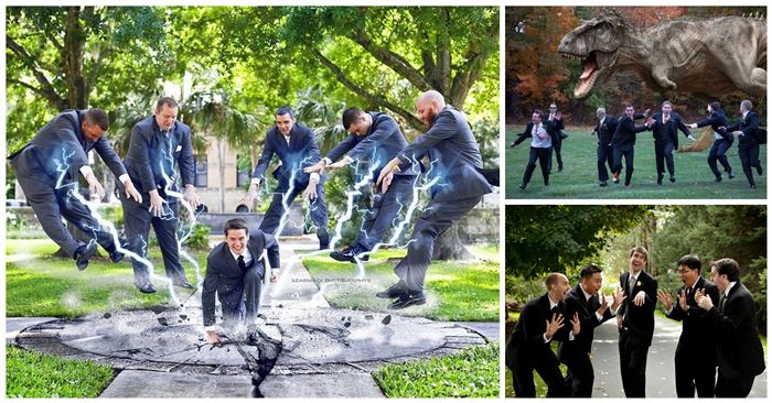 Think Wedding Photos Have to Be Boring? bit.ly/1AT5Ljd