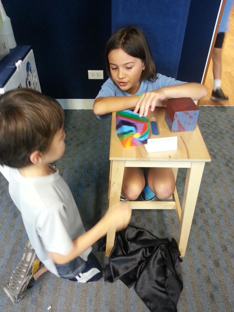 bourgeois1's tweet photo. Adjusted her explanation & word choice 2 help him connect to her exhibit. #notascript #nistpypx @Y6NIST http://t.co/N44vgtoLdT