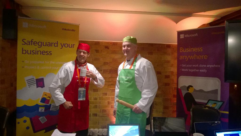 SmallBizzGems's tweet image. The cooks are ready #spiceworldlondon @MicrosoftSB #modernbiz