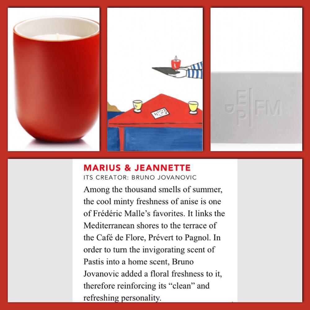 MARIUS E JEANNETTE: its creator Bruno Jovanovic . Mediterranean shores in your house #candle #fragrances