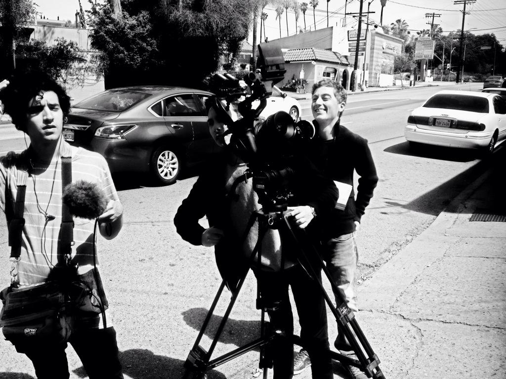 First interview for #aramaramfilm by  #LAFilmFest crew!  #aramaram #iamaram #lamuse #littlearmenia #filmindependent