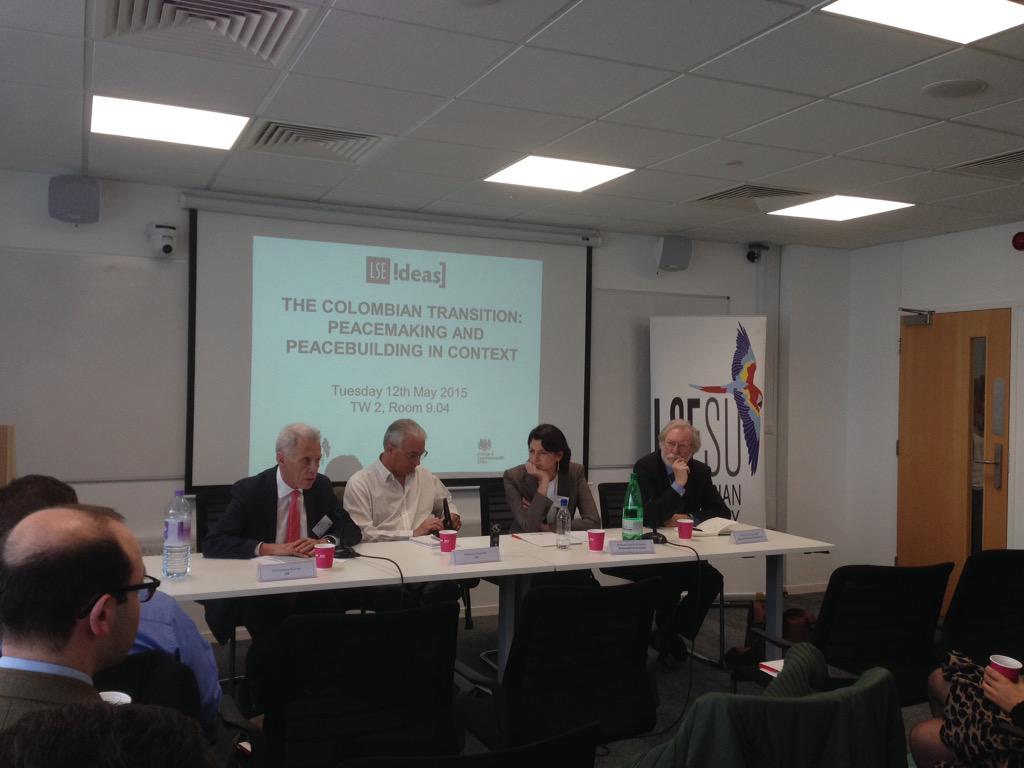 Speaking now @anamibanez and Paul Collier on development and rural development. #LSEColPeace http://t.co/espBpQgfmi https://t.co/gCqXoDIxeg