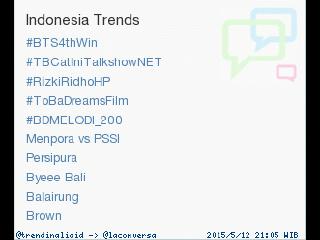 ABABILReal_JKT's tweet photo. Yyeee Jebol lagi TTI No 2 @tarrabudiman @bangbily @ChandKelvin @MakVeraZanobia @Ini_Talkshow #TBCatInitalkshowNET http://t.co/UFWcHKrCp4