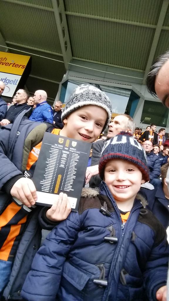 The boys growing up watching #hcafc #proud