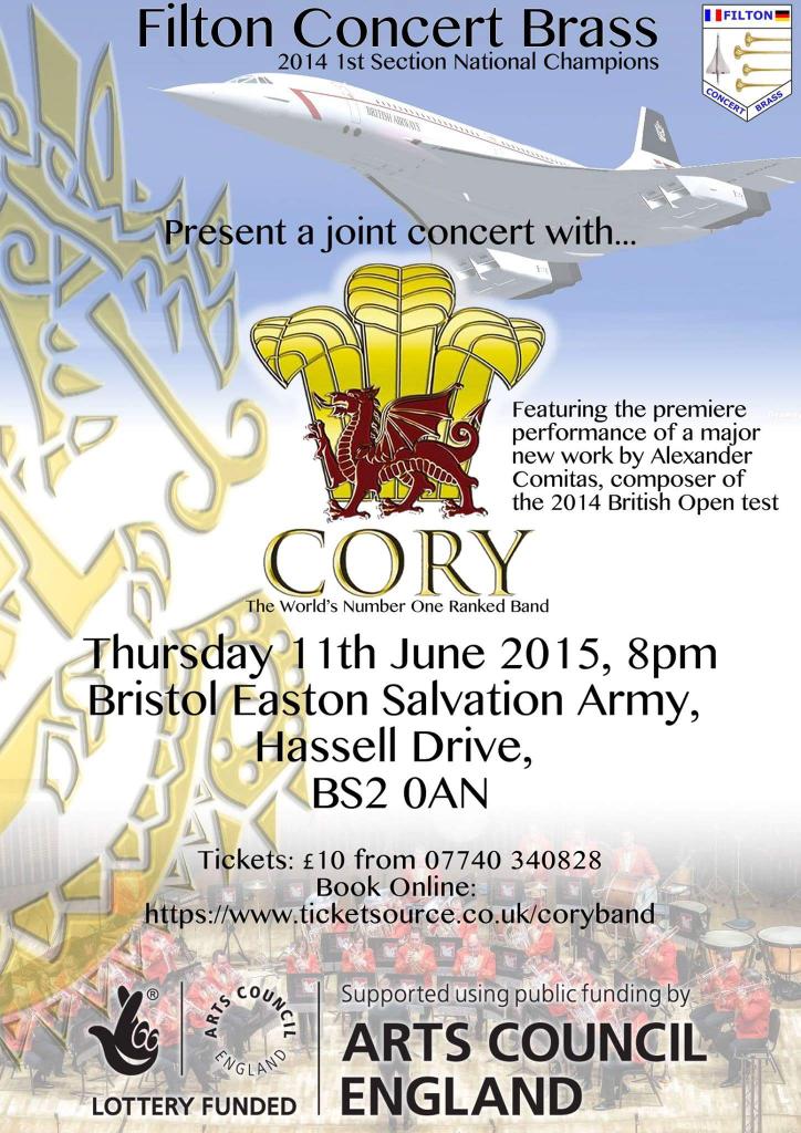 Looking forward to this concert in #bristol now less than a month away with <a href="/FiltonBrass/">Filton Concert Brass</a>