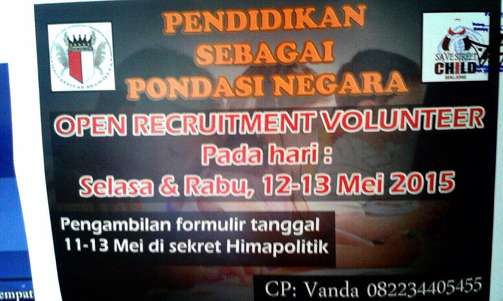 Buat kamu yg punya jiwa sosial tinggi wajib ikut nih! 
Lengkapi Tri dharma mahasiswa dg gabung dlm acara ini