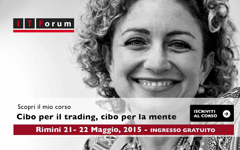 vegachef1's tweet photo. @ITForum2015 Come influisce l'#alimentazione sulla nostra #mente? 
Cibo per il trading, cibo per la mente. #Vegachef http://t.co/I8LxqCYaWq