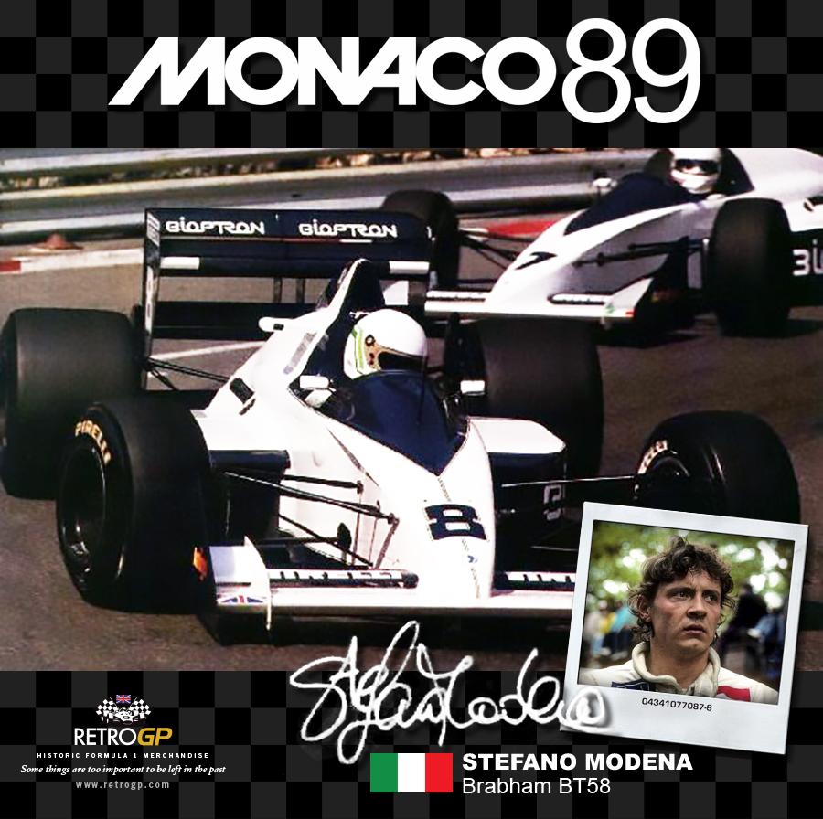 Happy 52nd Birthday to Stefano Modena. An driver with natural pace & a bucket load of strange superstitions. 