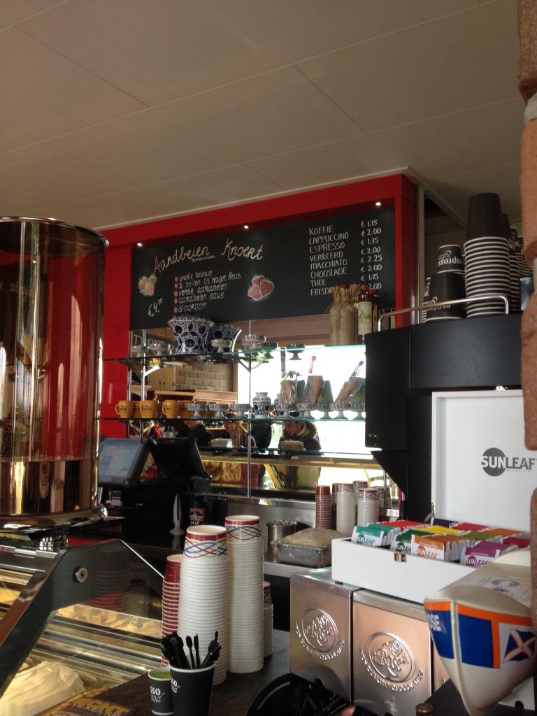 Het was weer een heerlijk ijsje <a href="/LaboraIJsTexel/">IJsboerderij Labora</a>