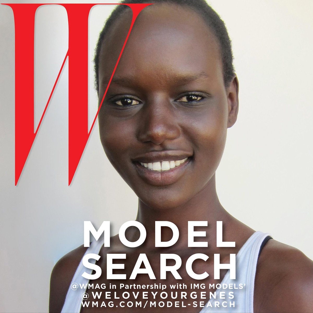 wmag's tweet photo. Do you have what it takes to model? Enter the #WmagModelSearch with @IMGModels’ #WLYG http://t.co/oK77bBIYfM http://t.co/PPqtq81c7g