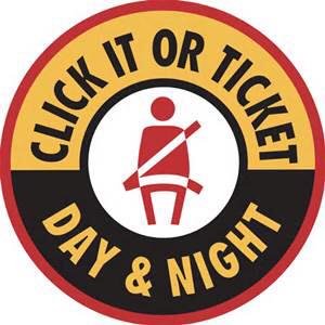 norecklessness's tweet image. Buckle up. #clickitorticket #recklessbehavior
