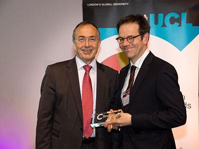 uclnews's tweet photo. Some pics from last week’s UCL comms & culture awards, congrats to @TofMcGlade @natcphd @aipsmith @SoazigClifton! http://t.co/DOtKgt7lnV