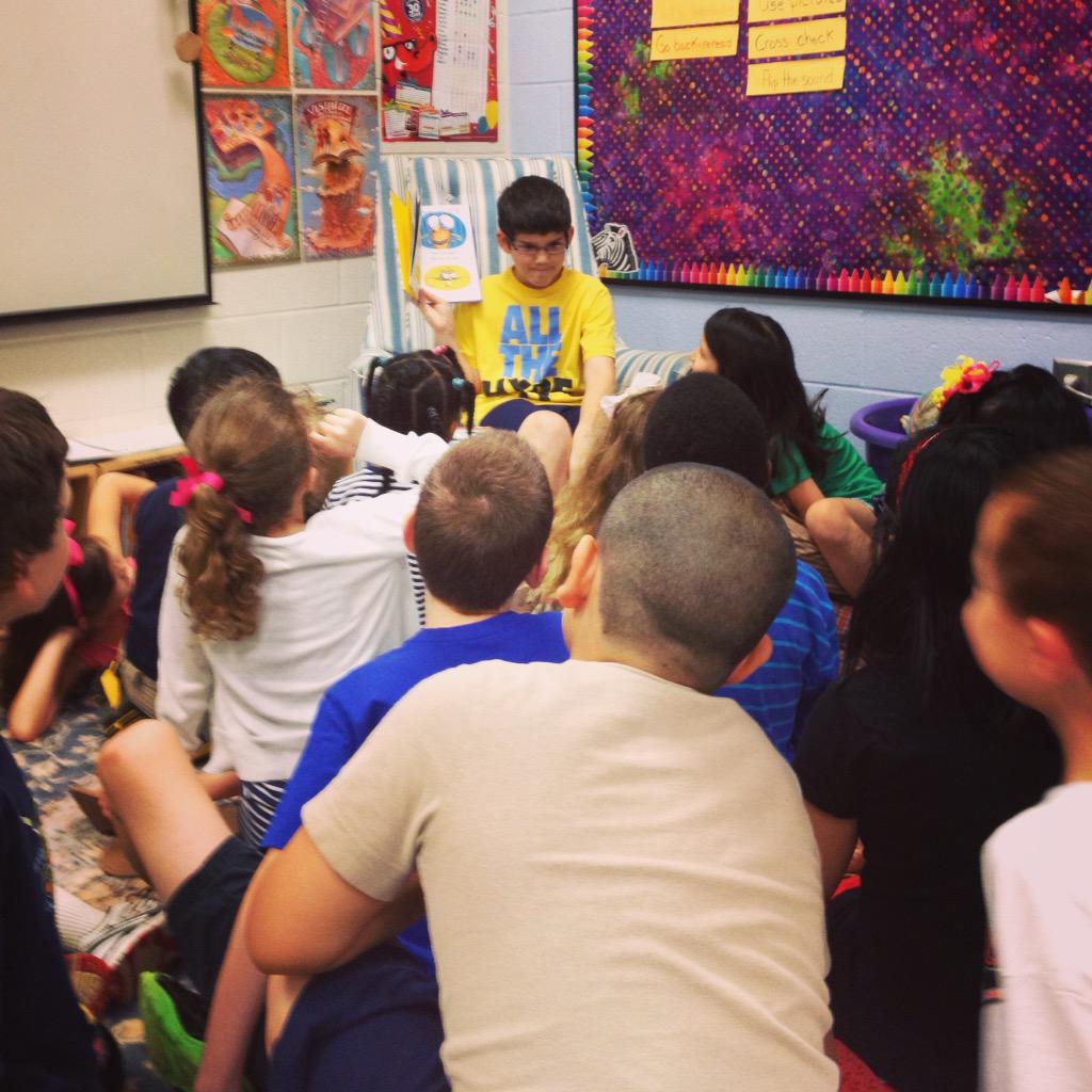 Medford1stGrade's tweet photo. Older brothers make awesome mystery readers! http://t.co/6Xjf8gNSGY