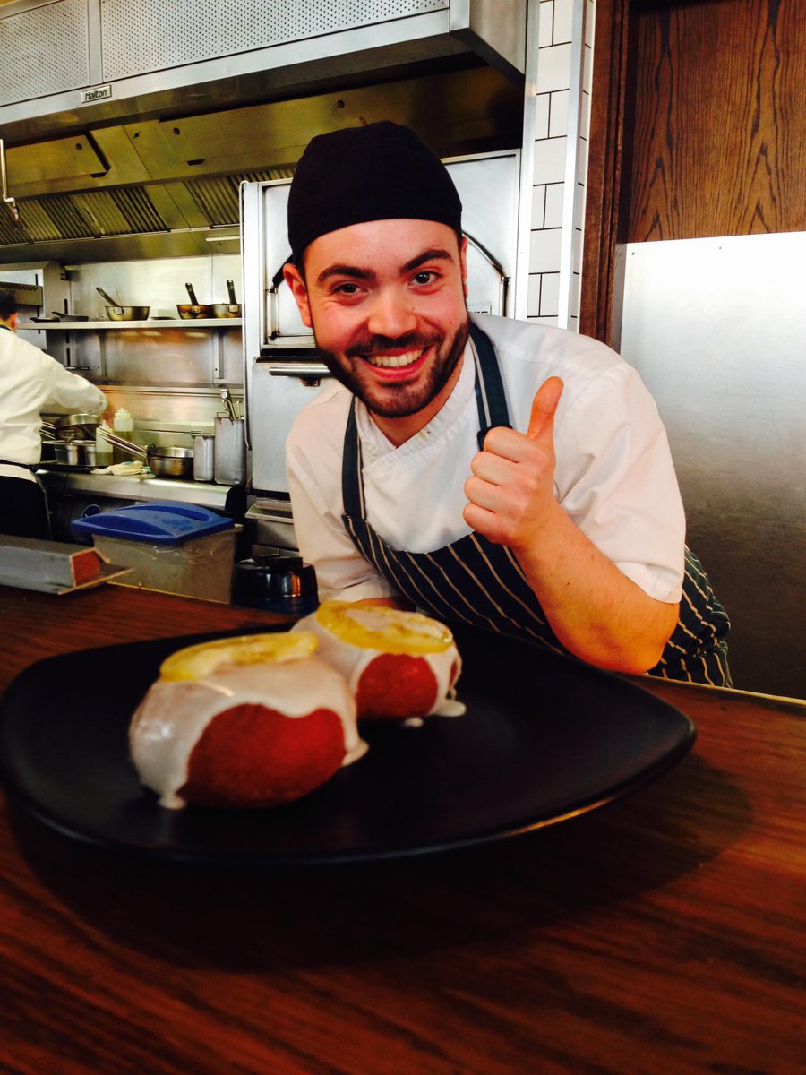 breadstkitchen's tweet image. Valerio's made Limoncello doughnuts today @breadstkitchen for #DoughnutWeek #FoodPorn