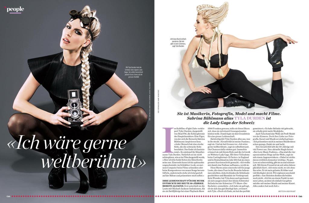 re_plicah's tweet photo. Nicht verpassen. #TylaDurden in der aktuellen #GALA #Artikel#Magazin unsere #LadyGaga ? :-) http://t.co/6Nh7T9AkGx