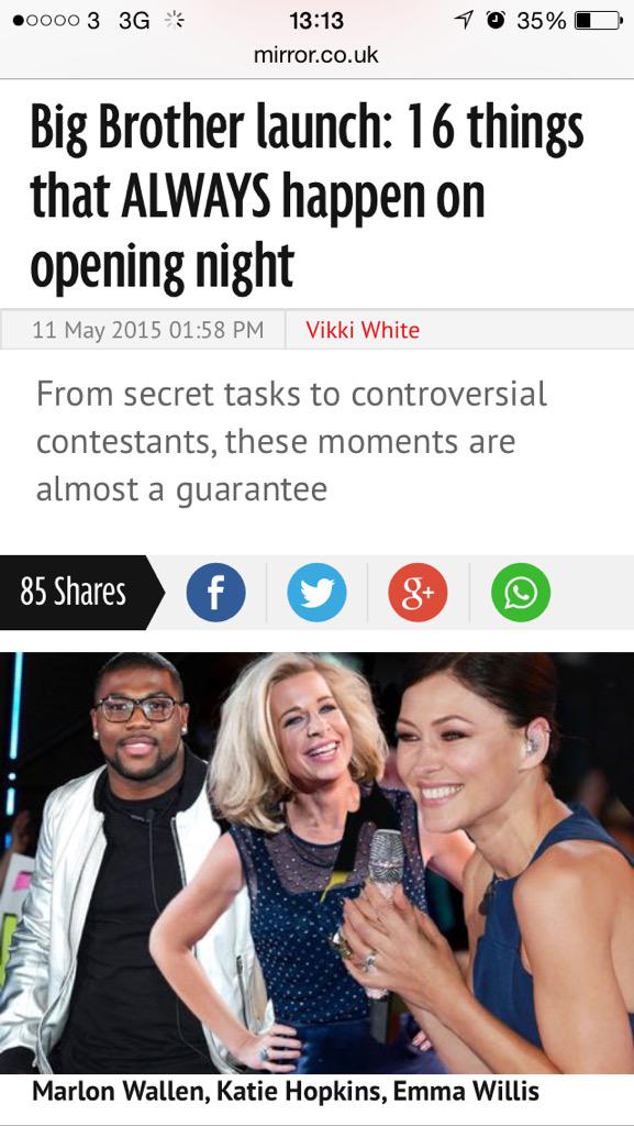 Looks like that time again what a crazy year after <a href="/BigbrotherC5uk/">BigbrotherUK</a>