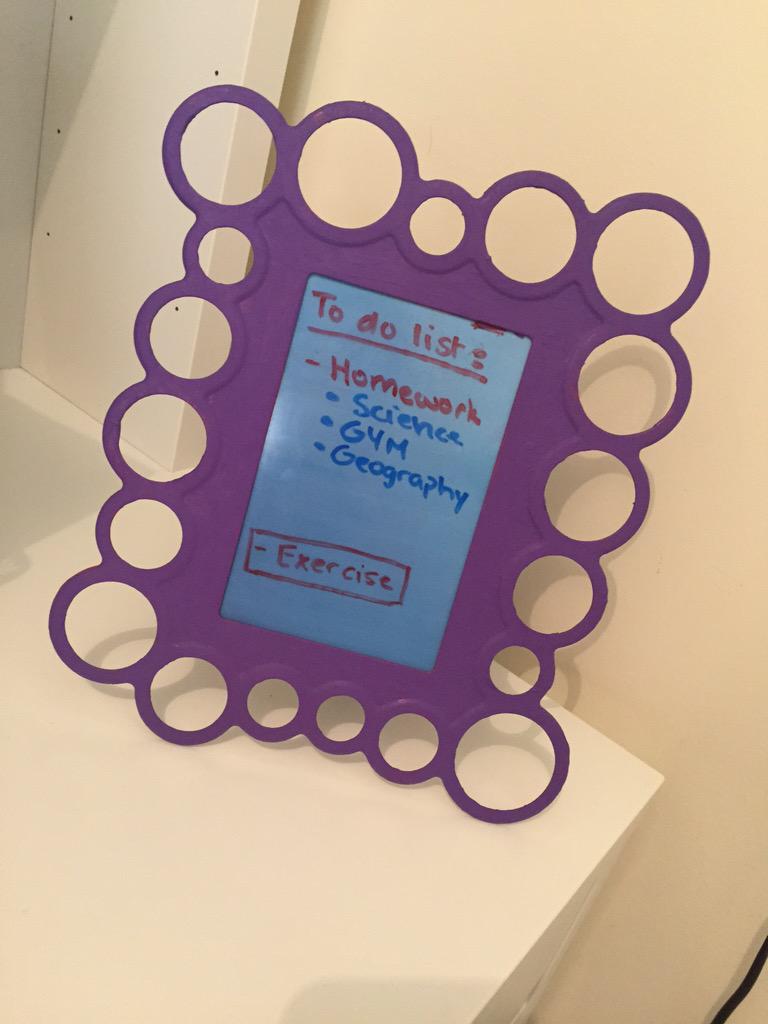 Mimi6045's tweet photo. So I attempted to make the to do list but I will redo it later this is temporary!🐵 #diywithbeth http://t.co/C2vHHteR7J