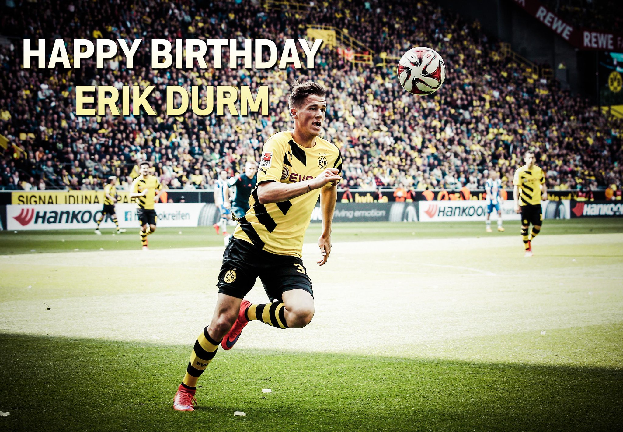Happy 23rd birthday to and Erik A special gift, a first goal last weekend 