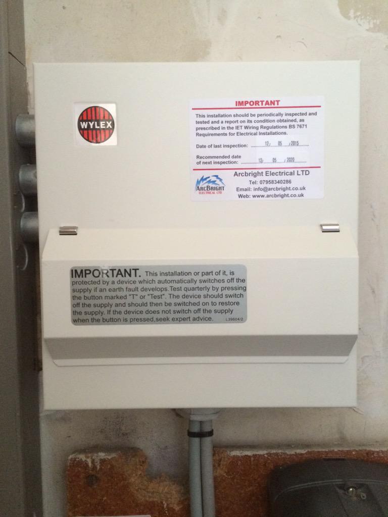 wiremann1's tweet image. “@ArcbrightElec: Metal Consumer Unit Installed to #amendment3 thanks to @ShipElec for supplying! http://t.co/T9g6NRVIB3”