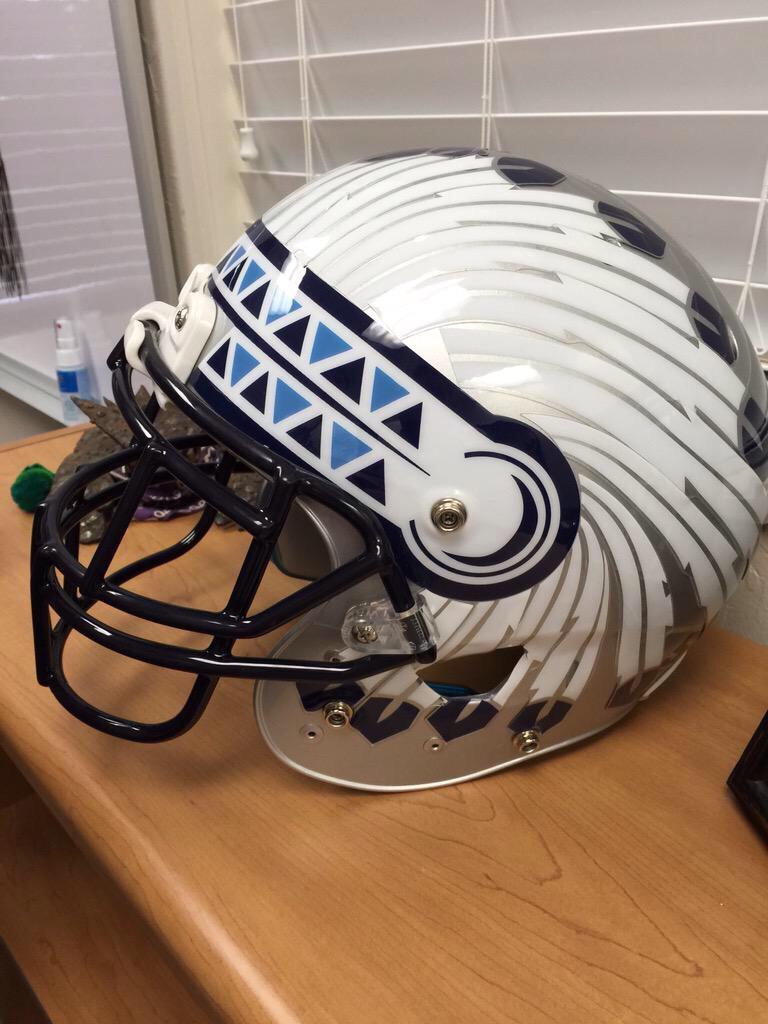 GearFootball's tweet photo. Enid Highschool Helmets😍 http://t.co/b4YhHmv8EW